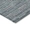 Homeroots 9' X 12' Teal Blue Aqua And Gray Striped Washable Indoor Outdoor Area Rug 587942 - alternate 7