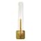 Cwi Lighting Curva Integrated LED 19in Brass Wall Light with Handcrafted Glass 1725W19-1-624 - alternate 5