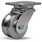 Hamilton Stainless Steel Workhorse Swivel Caster, 4" x 2" Stainless Steel V-Grooved Wheel, 3/4" Delrin Bearing S-WHS-4SVZ - alternate 1