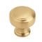 Amerock Highland Ridge 1-3/16 in 30 mm Diameter Champagne Bronze Cabinet Knob BP55312CZ - alternate 1