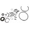 John Deere SEAL KIT, JOHN DEERE OEM NA7976 NA7976 - alternate 2
