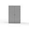 Strong Hold 14 GA Bin Cabinet with 4 shelves No Legs - 48 In W. x 72 In. H x 24 In. D - 144 Red Bins 46-BS-244-144R-NL-L - alternate 2