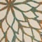 Homeroots 5' X 8' Blue And Green Floral Indoor Outdoor Area Rug 545013 - alternate 4