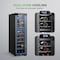 Nutrichef 24 Bottle Wine Fridge PKCWCDS245 - alternate 5