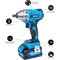 Neiko 20-Volt Brushless Cordless Impact Wrench for Car Tires w/Li-Ion Battery & Fast Charger 10883A - alternate 2
