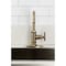 Kingston Brass Single-Handle Bar Faucet, Antique Brass KSD8503CG - alternate 5