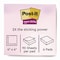 Post-It Note Pads in Summer Joy Color Collection Colors, 4in x 4in, Note Ruled, 90 Sheets/Pad, 6PK 675-6SSJOY - alternate 10