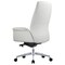 Leisuremod Summit Office Chair in Faux Leather & Aluminum Frame with Adjustable Height, Swivel & Tilt, White SO21WL - alternate 2
