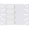 Brady BSP45 Series PermaSleeve Low Smoke Zero Halogen Wire Marking Sleeves, 0.187 in. Dia x 1 in. W, White SA-2LSZH-187-1-WT - alternate 2