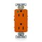 Leviton Hospital Grade Receptacles, PBT Polyester D8200-IG - alternate 1