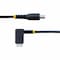 Startech.Com 1FT 30CM USB C CHARGING CABLE RIGHT ANGLE - 60W PD 3A - HEAVY DUTY FAST CHARGE USB-C CABLE - R2CCR-30C-USB-CABLE - alternate 5