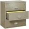 Fireking 3 Drawer, 1 Hr Fire & Impact Rated, 38" Wide Lateral Pewter 3-3822-CPE - alternate 2