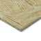 Homeroots 5' X 8' Gold Copper And Brown Geometric Washable Indoor Outdoor Area Rug 594786 - alternate 7