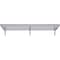 Amgood AmGood 18 in. x 60 in. Stainless Steel Folding Wall Shelf AMG FWS-1860-Z - alternate 6
