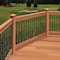 Deckorators 26'' Black Aluminum Classic Baluster, 10PK 74698 - alternate 1