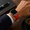 Elegani Lizard-Embossed Leather Watch Replacement Band Compatible with Apple Watch 45mm, Red LZQR-RED-45mm - alternate 3