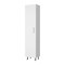 Homeroots 16" White Accent Cabinet With Four Shelves 518204 - alternate 1