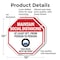 Signmission Maintain Social Distancing At Least, 10 inch X 10 inch, Aluminum Metal Signs, 2PK OC-A-2PACK-10-195 - alternate 4