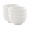 Our Table Simply White 6 Piece 5 Inch Porcelain Round Cereal Bowl Set 133001.01 - alternate 1