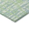 Homeroots 3' X 5' Mint Green Blue And Beige Abstract Washable Indoor Outdoor Area Rug 602569 - alternate 6