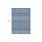 Homeroots 10' X 14' Navy Blue And Ivory Chevron Washable Indoor Outdoor Area Rug 612285 - alternate 7