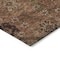 Homeroots 9' X 12' Orange Copper And Brown Floral Washable Indoor Outdoor Area Rug 588910 - alternate 5