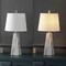 Jonathan Y Owen 20.5" Contemporary Resin LED Table Lamp, White Marble Finish, 2PK JYL1037A-SET2 - alternate 4