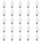Bulbrite 25W Dimmable White F15 Fiesta Incandescent Light Bulbs, Medium E26 Base, 2700K, 25PK 861170 - alternate 1