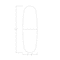 Skutchi Designs Boval Conference Table With Power Unit, 48 in W, 144 in L, White HAR-BOVL-48X144-DOU.BK-W960-NA - alternate 5
