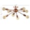 Jonathan Y Copper 30.5" 8-Light Sputnik Metal LED Flush-Mount, Copper JYL7459A - alternate 9