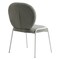 Leisuremod Celestial Modern Boucle Dining Chair with Powder Coated Iron Frame, 2PK CCW-23G2 - alternate 5