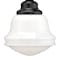 Vaxcel Huntley 4 Light Bronze Farmhouse Schoolhouse Bathroom Vanity Fixture W0172 - alternate 5