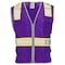 Dome75 DYNAMIC Enhanced Visibility Identification HiVis Contrast Mesh Safety Vest DV2183 - alternate 1