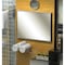 Gatco Fixed Mount 30" Frameless Rectangle Décor Mirror, Satin Nickel 1522 - alternate 2