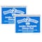 Ready 2 Learn Jumbo Washable Stamp Pad, Blue, 6.2inL x 4.1inW, 2PK CE10031 - alternate 1
