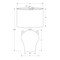 Monarch Specialties Lighting, 22"h, Table Lamp, Brown Ceramic, Beige Shade, Transitional I 9883 - alternate 2