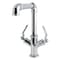 Kingston Brass Two-Handle Single-Hole Kitchen Faucet, Polished Chrome LS6501KL - alternate 1