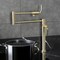 Kingston Brass Deck Mount Pot Filler Faucet, Brushed Brass KS4707KL - alternate 4