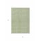 Homeroots 3' X 5' Sage And Ivory Geometric Washable Indoor Outdoor Area Rug 613530 - alternate 4