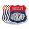 Signmission Russell's Workshop, 12 inch X 12 inch, Aluminum Metal Sign, 5PK SHI-A-5Pack-12-489-RUSSELL - alternate 1