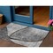 Homeroots 3' X 5' Gray Chocolate And Silver Abstract Washable Indoor Outdoor Area Rug 582254 - alternate 1