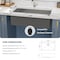 Wrightmaster 32 in. Undermount 16-Gauge Single Bowl Stainless Steel Sink with Bottom Grids, Rolling-Up Rack ZOR-U321910R1 - alternate 4