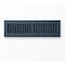 Sierra Grates 4 in. H X 14 in. W 2-Way 45 Degree Louvered, Steel, Granite Grey Toe Space Grille TSG414-GRY - alternate 1