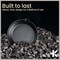 Bakkenmaster Bakken 19 in Pre-Seasoned Cast Iron Skillet with Glass Lid & Silicone Handle, Oven Safe BAKCAST111 - alternate 4