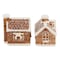 Martha Stewart Ceramic Gingerbread House Salt and Pepper Shaker Set in Brown 140230.02 - alternate 4