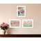Homeroots Set Of Three Garden Flowers White Framed Print Wall Art, 3PK 408005 - alternate 3