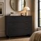 Manhattan Comfort Elara 38 in Solid Wood Dresser in Black (3-Drawer) DR1782-2 - alternate 4