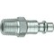 Tru-Flate Industrial/Milton 3/8'' MNPT Steel Industrial Plug 12-227 - alternate 2