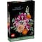Lego Botanicals Pretty Pink Flower Bouquet Building Set Multi 749 pc 10342 - alternate 1
