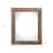 Homeroots 24" x 36" Espresso Solid Wood Hanging Picture Frame 386553 - alternate 4
